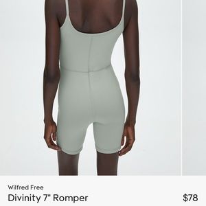 Aritzia Divinity Wilfred romper